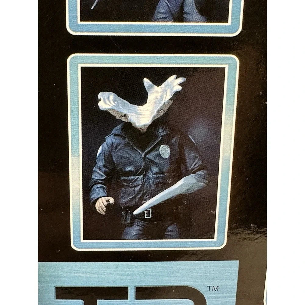 NECA Terminator 2 T-1000 Motorcycle Cop Action Figure Reel Toys Boxed